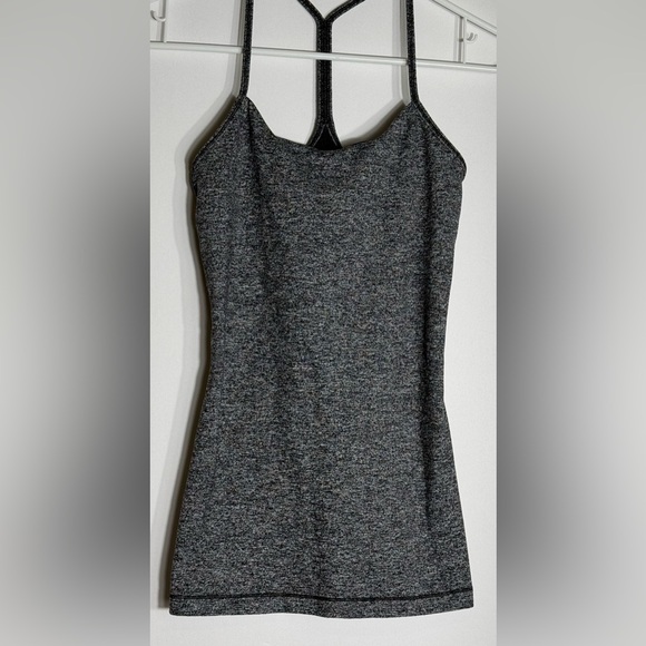 Lululemon heather stretch Women's Gray Sleeveless Top - Picture 1 of 4